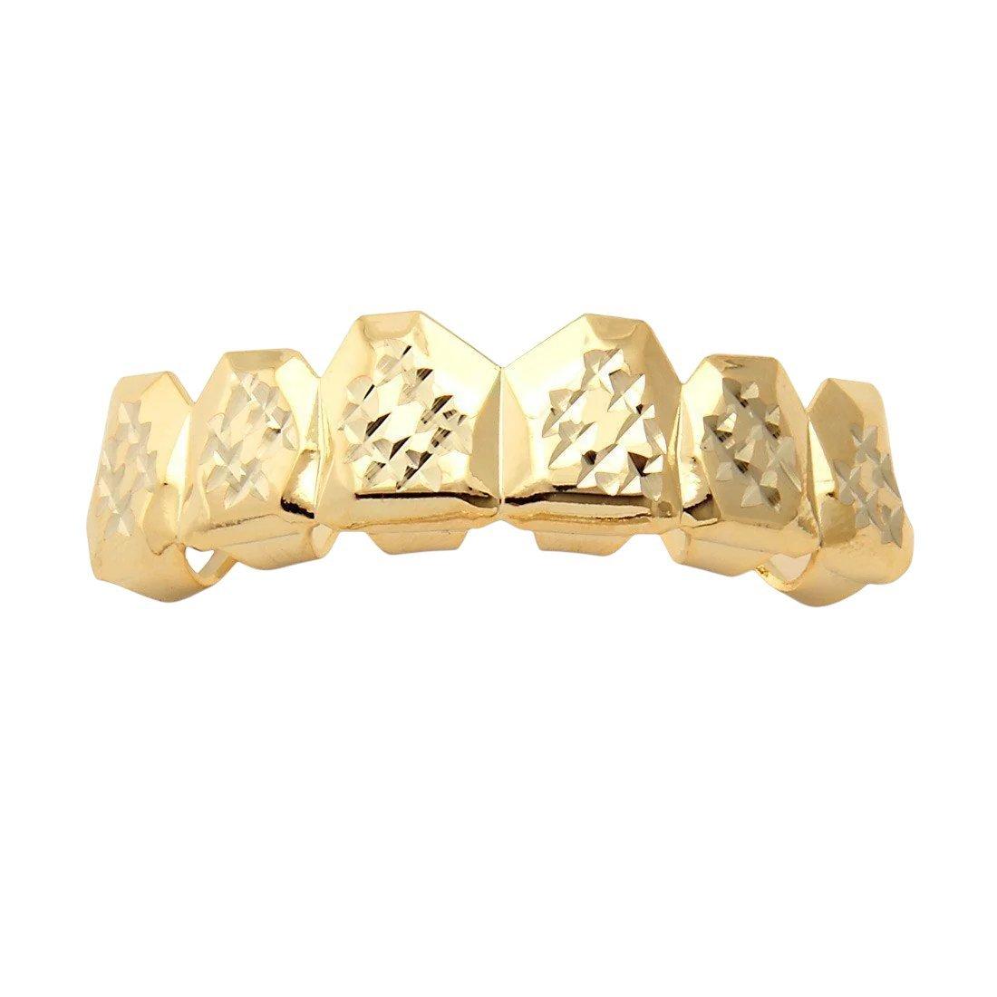 King Ice Diamond Cut Grillz - GOLD